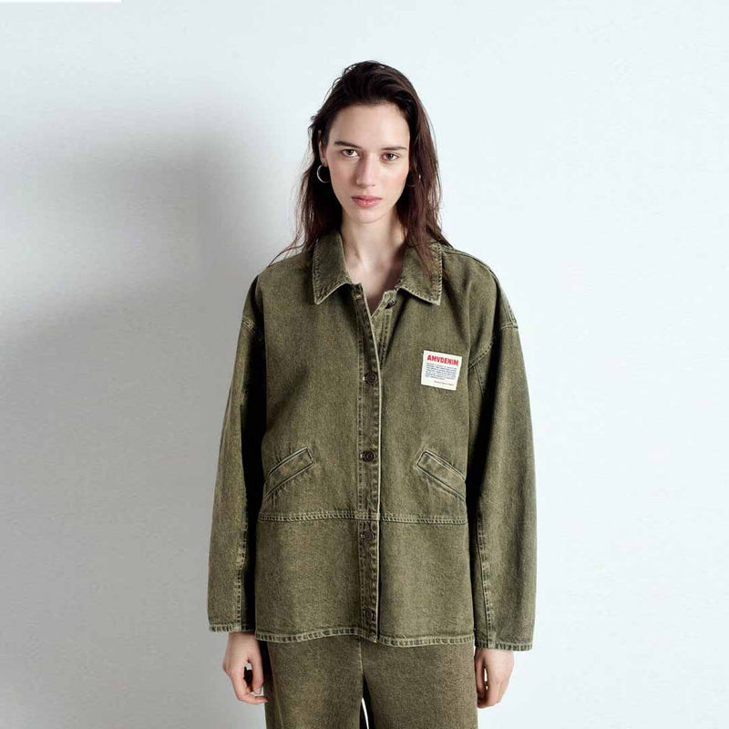 AMERICAN VINTAGE UZA16A skjorte - Olive