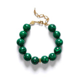 ANNI LU Malachite Dreams armbånd - Holly Green