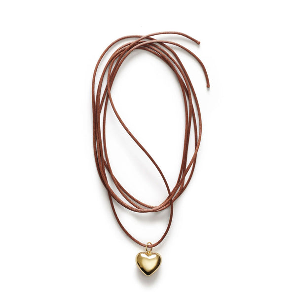 ANNI LU Heart on a String kæde - hjerte