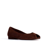 ANONYMOUS COPENHAGEN Tiffy ballerina sko - chocolate brun