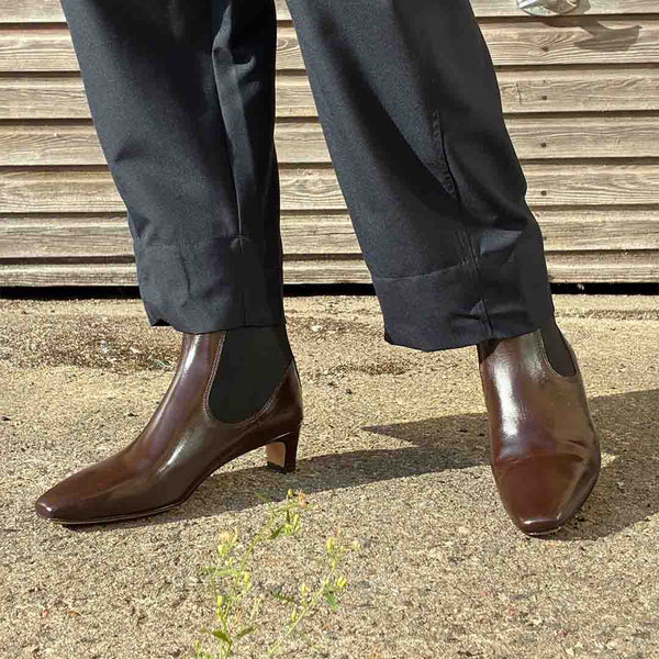 ANONYMOUS COPENHAGEN Gaby 40 soft calf støvler - espresso