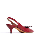 ANONYMOUS COPENHAGEN Kasy 50 Kitten pump sko - Pomegranate