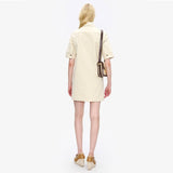 A.P.C. Polly kjole - ecru