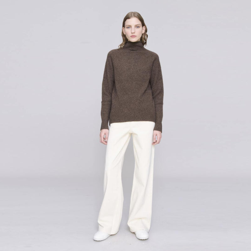 A.P.C Roxy pullover - marron chine brun