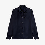 A.P.C. Marguerite skjorte - dark navy
