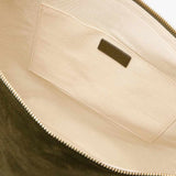 A.P.C. Vera Maxi taske - Kaki Fonce ruskind