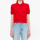 A.P.C. Ruby polo bluse - rød