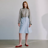 APOF Becca nederdel - Milky Stripe