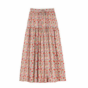 Blomstret nederdel fra Apof i Hausfrau