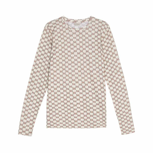 APOF Cinna langærmet t-shirt - loveletter rose
