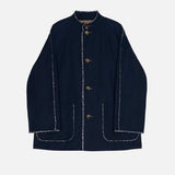 APOF Deva jakke - Blue / Caramel