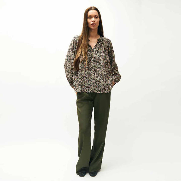 APOF Nini silke bluse - Kielo