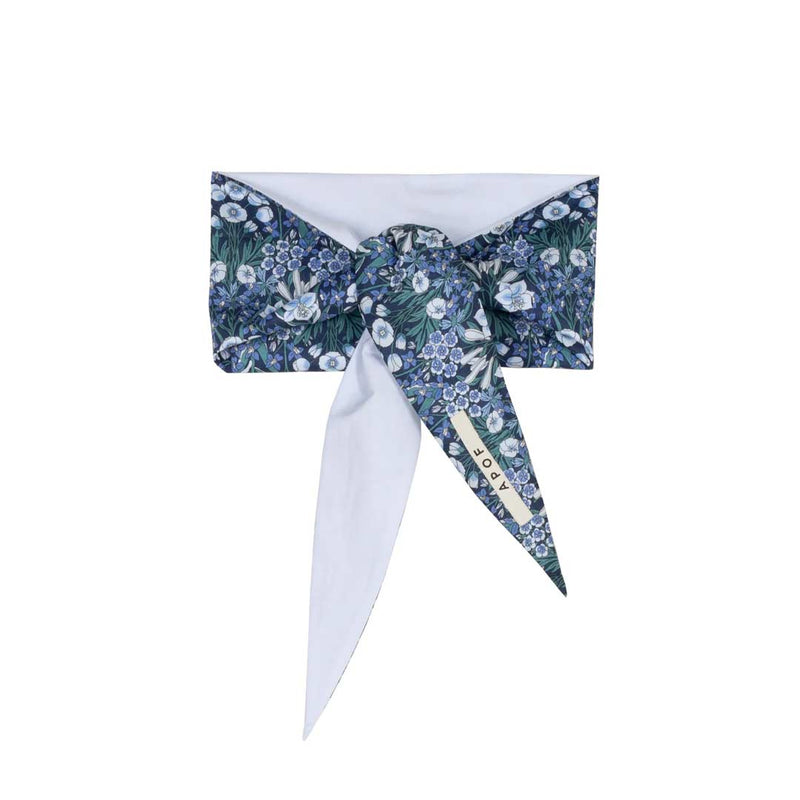 APOF Palma bandana tørklæde - Mountain Primrose/Light Blue