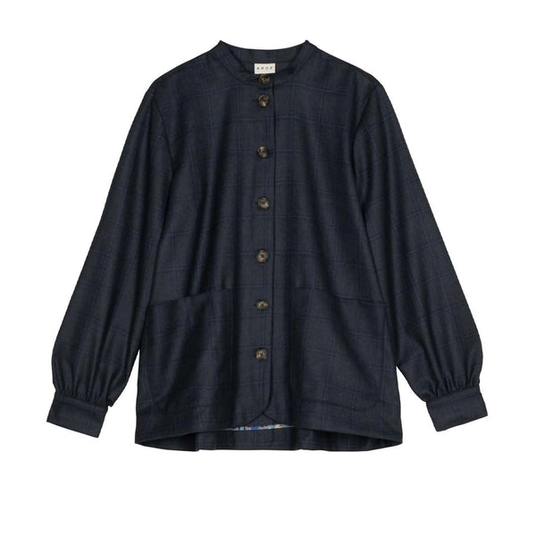 APOF Reidun skjorte jakke - light wool