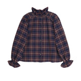 APOF Adine skjorte - blue check