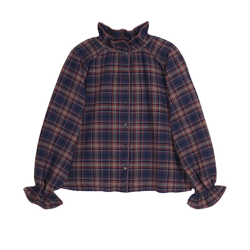 APOF Adine skjorte - blue check
