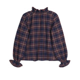 APOF Adine skjorte - blue check