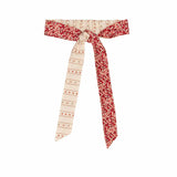 APOF Bow bælte - Belle white / Mitsi Valeria