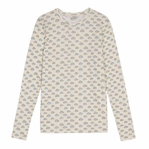 APOF Cinna langærmet t-shirt - Sky Notes