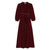 APOF Maya kjole - red plum fløjl