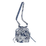 APOF Paula crossbody taske - Blue Palm Escape