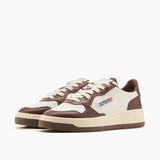 AUTRY Medalist Low sneakers - white/ chestnut