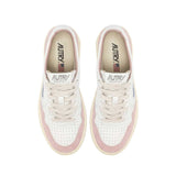 AUTRY Medalist Low goat/suede sneakers - hvid/powder