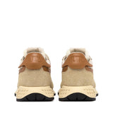 AUTRY Reelwind suede sneakers - ecru/cathspy