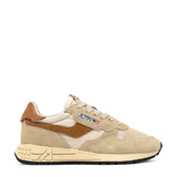 AUTRY Reelwind suede sneakers - ecru/cathspy