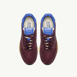AUTRY Reelwind suede net sneakers - Taupe Victoria Blue
