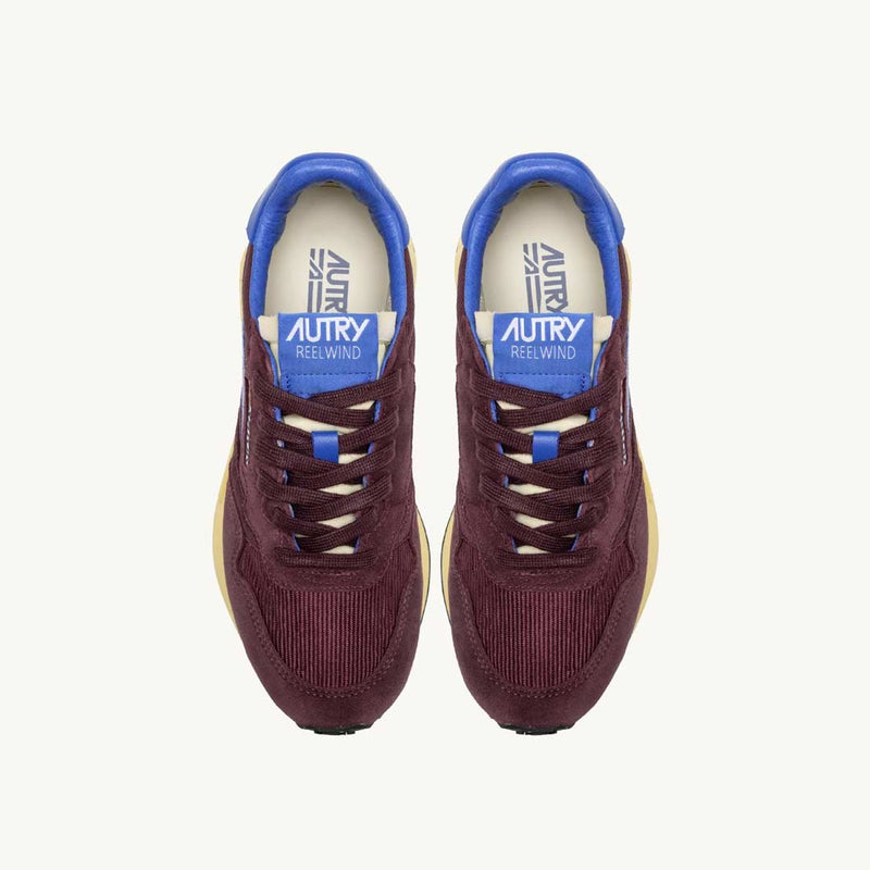 AUTRY Reelwind suede net sneakers - Taupe Victoria Blue
