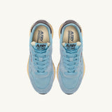 AUTRY Reelwind Low sneakers - Forget Me Not/ suede / brack