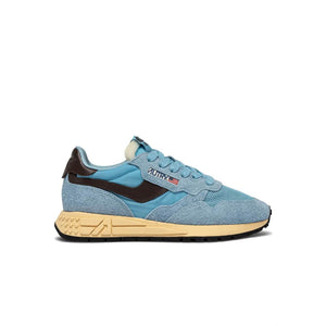 AUTRY Reelwind Low sneakers - Forget Me Not/ suede / brack