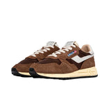 AUTRY Reelwind suede sneakers - Crack white / Tundra