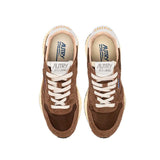 AUTRY Reelwind suede sneakers - Crack white / Tundra