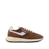 AUTRY Reelwind suede sneakers - Crack white / Tundra
