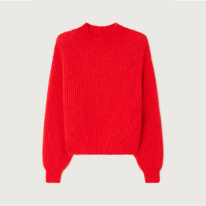 AMERICAN VINTAGE EAST18q strik - rød