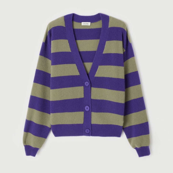 AMERICAN VINTAGE RAX19b cardigan - violet raye