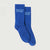AMERICAN VINTAGE CLY00B logo strømper - ocean blå