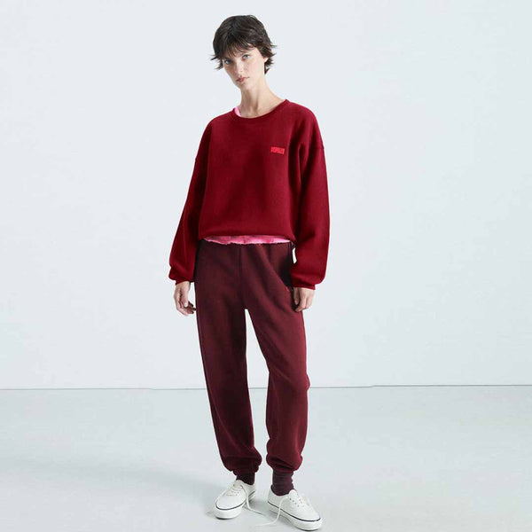 AMERICAN VINTAGE IZU03A sweatshirt - cerisier