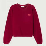 AMERICAN VINTAGE IZU03A sweatshirt - cerisier