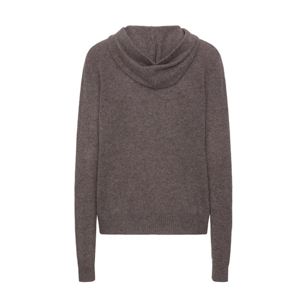 BETA STUDIOS cashmere hoodie - mole brun