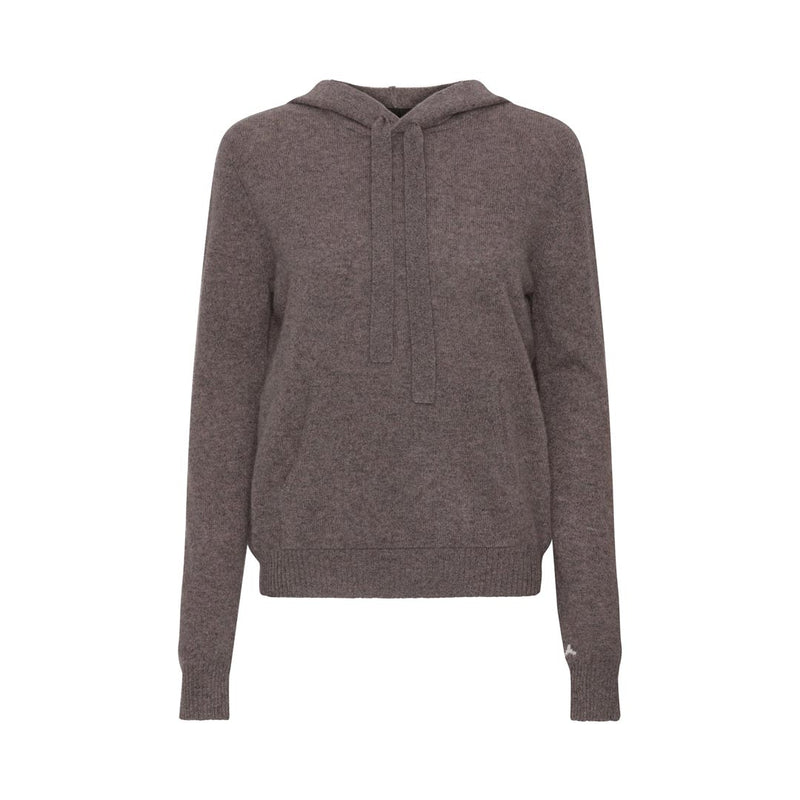 BETA STUDIOS cashmere hoodie - mole brun