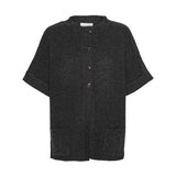 BETA STUDIOS Kristel Cape cardigan - grå
