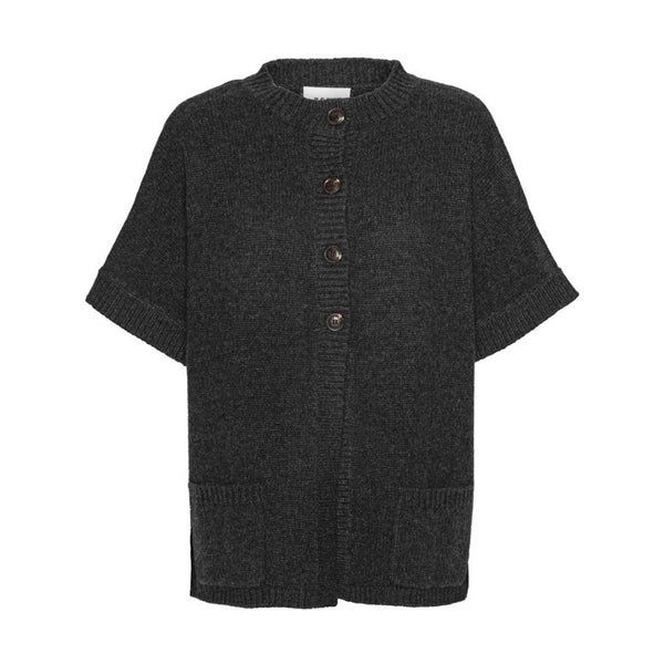 BETA STUDIOS Kristel Cape cardigan - grå