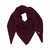 BETA STUDIOS Alexa Triangle cashmere tørklæde - egg plant