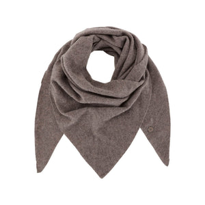 BETA STUDIOS Andrea Triangle cashmere tørklæde - mole