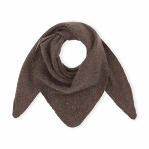 BETA STUDIOS Nilo Medium Triangle cashmere tørklæde - Walnut