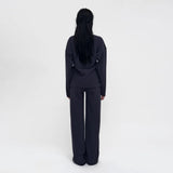 BIRROT Lay2 Straight bukser - Indigo mood