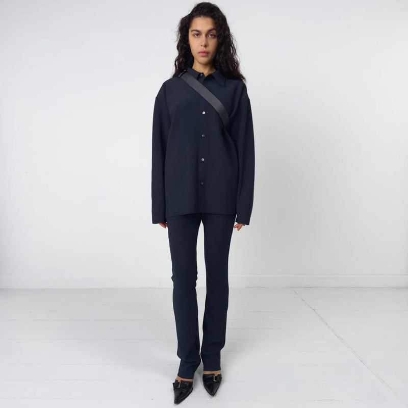 BIRROT Lay3 Oversized skjorte - ink